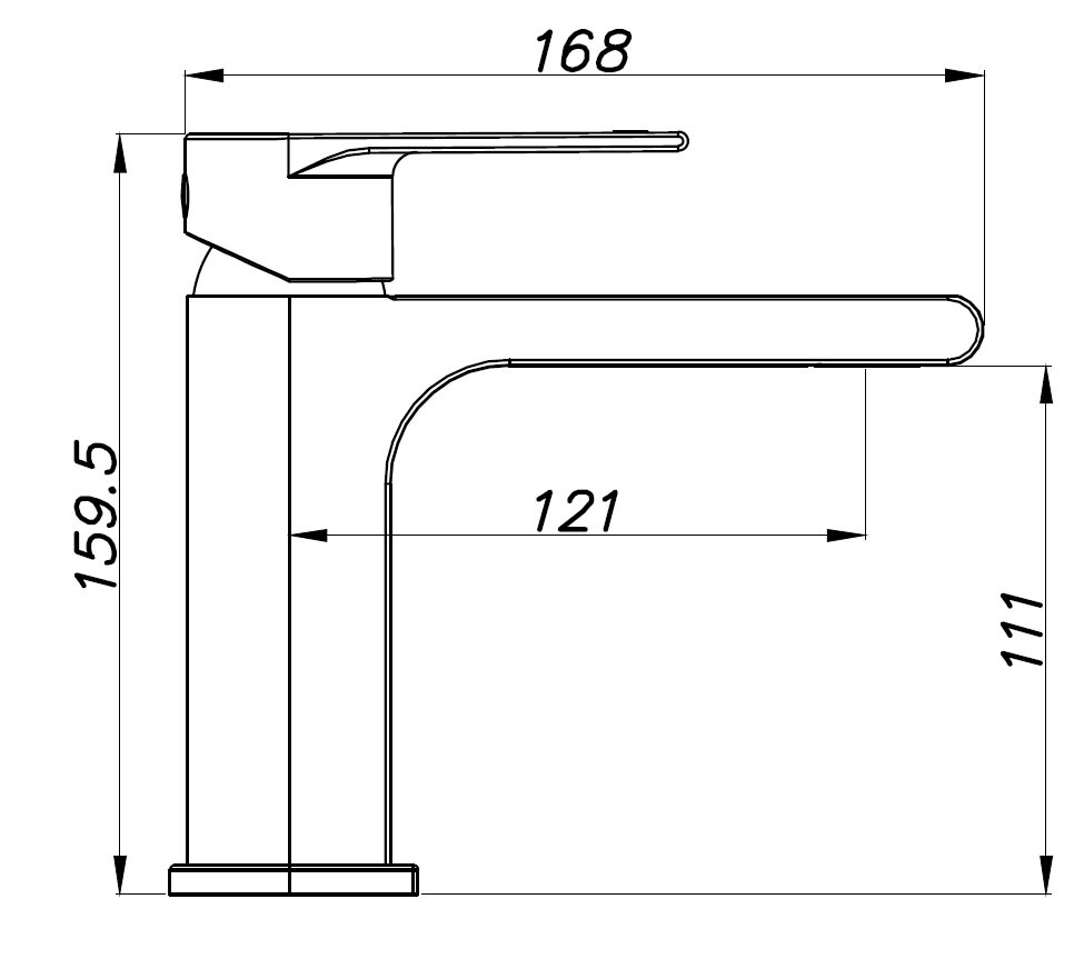 Azario Delano смеситель для раковины AZ-158445224