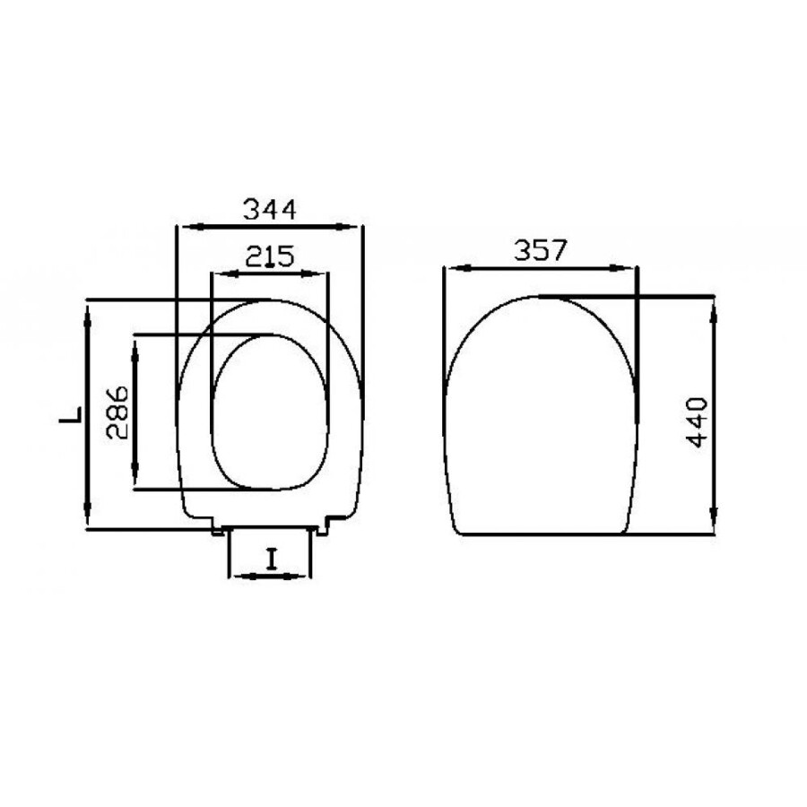 Roca Victoria Nord ZRU9000023 крышка без микролифта