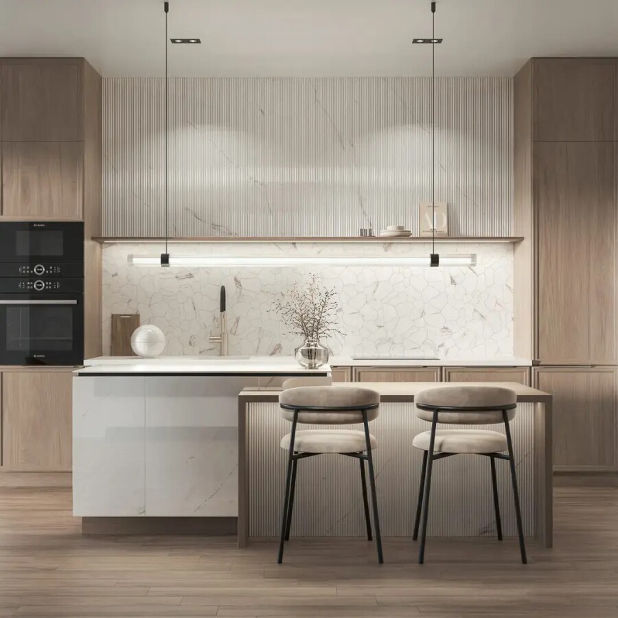 Керамическая плитка Декор Kerama Marazzi Прованс Марсель наборный Белый глянцевый обрезной 31,5x34,2x0,9 KMD2HID019BR