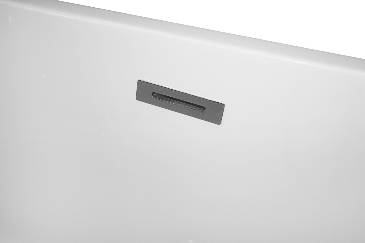 Ванна акриловая Loranto 1700х750х610 пристенная, в комплекте с сифоном и опорными ножками CS-12-170