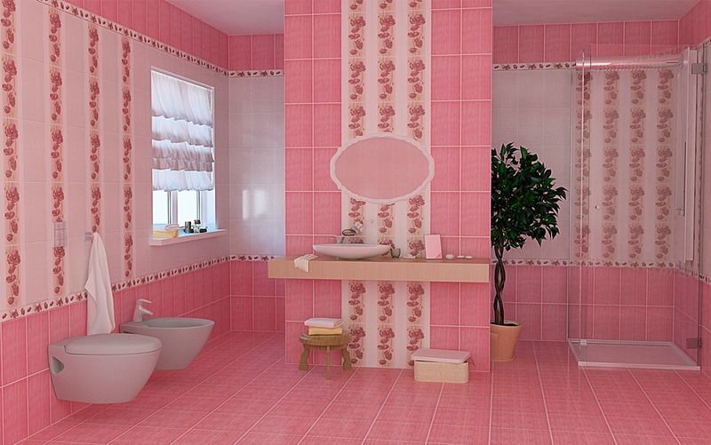 Газкерамика Тибет 30х30см плитка напольная розовая глянцевая