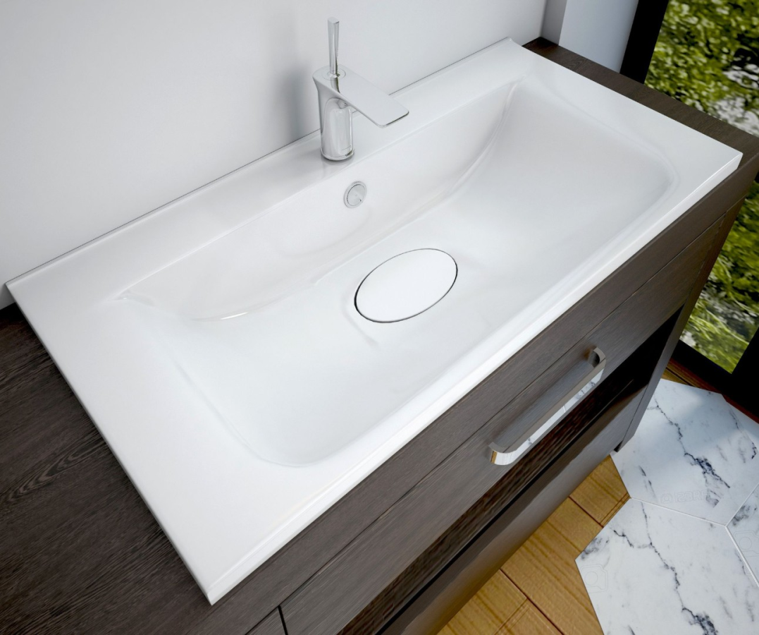 Эстет Бали 75 раковина для ванной матовая