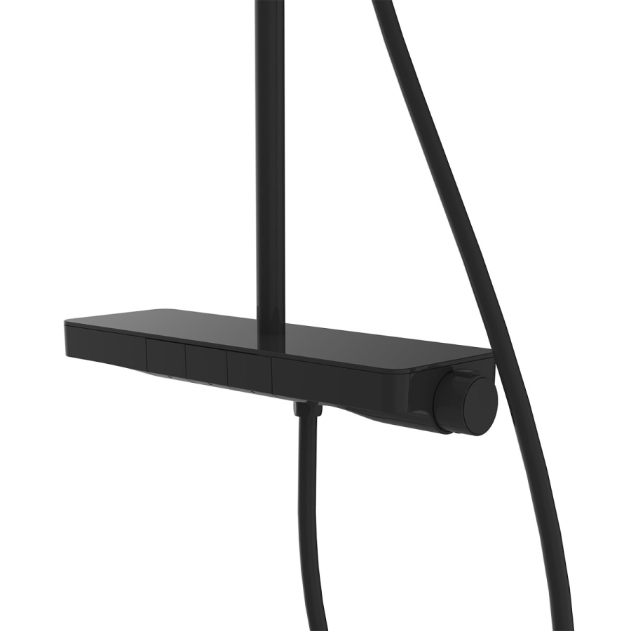 Vincea Inspire душевая стойка термостатическая черная VSFS-3I12TMB