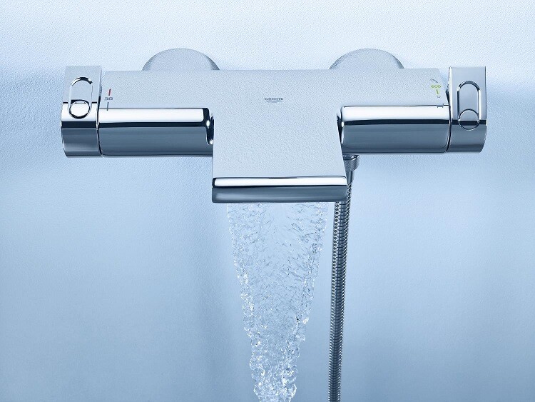 Grohe Grohtherm 2000 34174001 смеситель для ванны хром