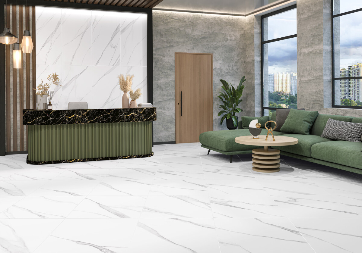 Delacora Life Calacatta Керамогранит 600 x 1200 x 9.5 D120239M