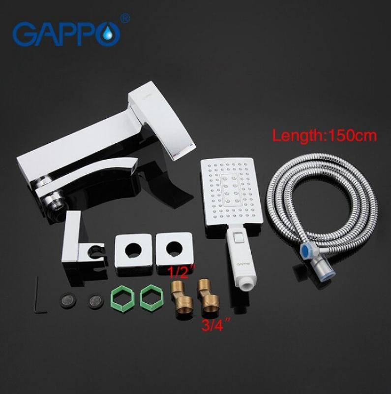 Смеситель для ванны Gappo Jacob G3207-8