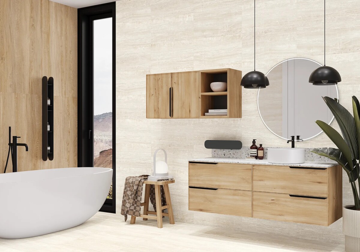 Керамогранит Artkera Group GP36RIM01 Rim Crema матовый 300 x 600 x 8 мм.