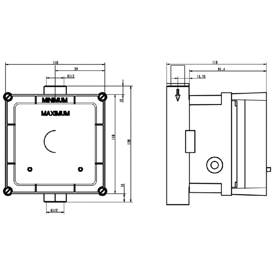 Ideal Standard электронный встраиваемый комплект для инфра-красного подключения для писсуара A3796NU