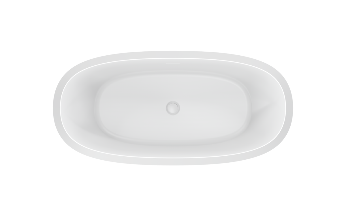 Ванна акриловая 170х82 Cezares CZR-LUX-CENTRAL-170-82-58-MATT