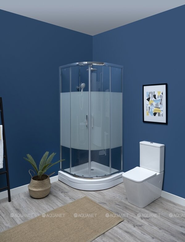 Aquanet Practic AE10-Q-90x90U-CP душевое ограждение 90*90*200