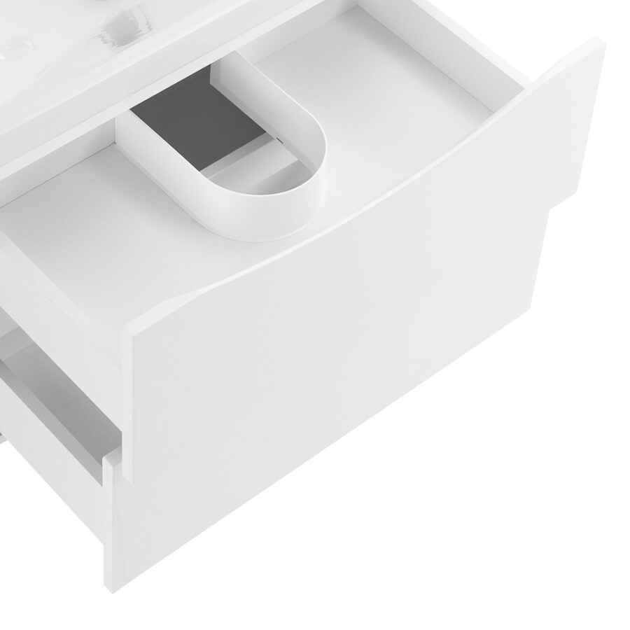BelBagno MARINO-​600-2C-​SO-BL-P тумба с раковиной подвесная