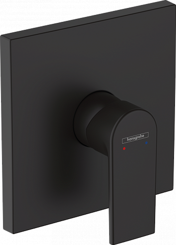 Hansgrohe 71668670S Set HG Vernis Shape смеситель для душа скрытого монтажа (71668670+01800180), матовый черный