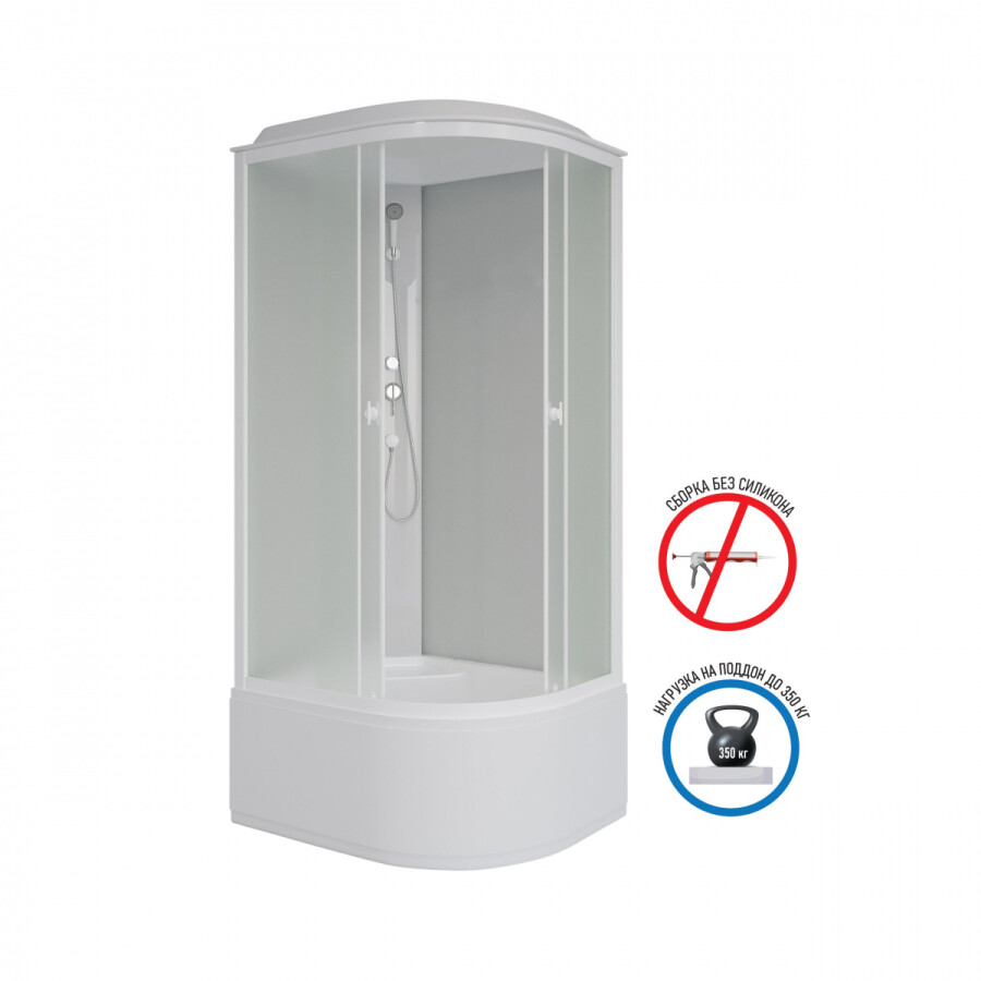 Niagara Promo Душевая кабина 120x90 Левая Тропический душ P120/90/40L/MT