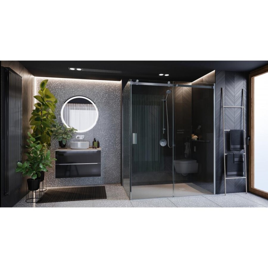 Душевое ограждение Roca Area фронтальная панель с раздвижной дверью 160х200 левая 7.MP05.L.601.2M