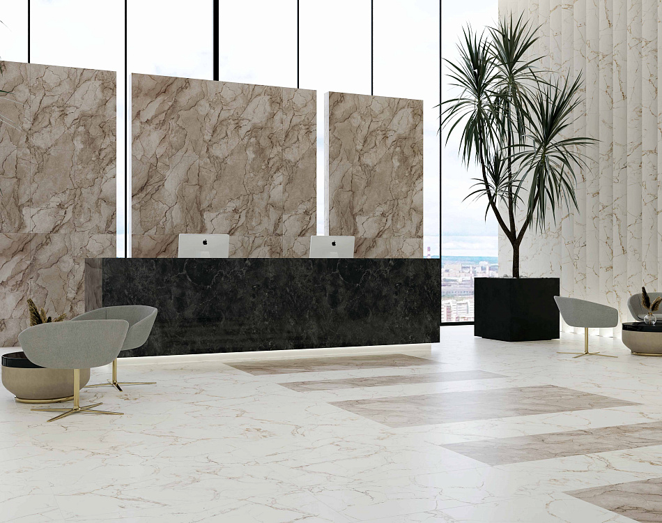 Axima Brooklyn керамическая плитка белая 60х120