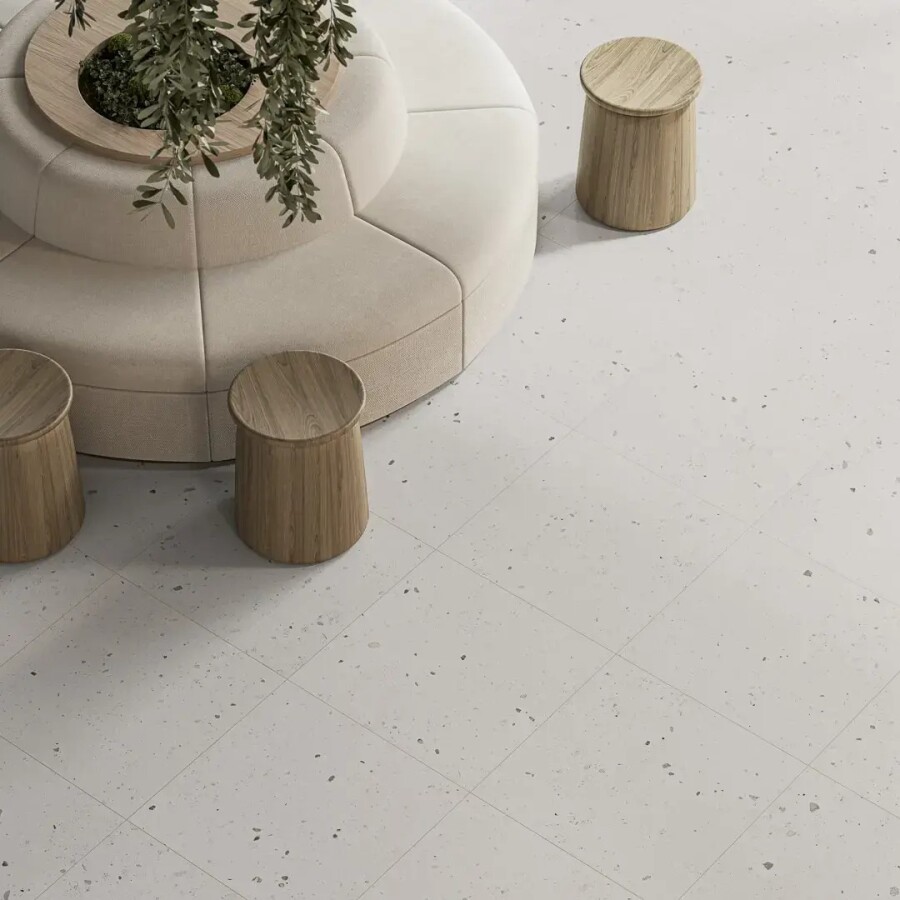 Керамический гранит Kerama Marazzi Прованс Тараскон Бежевый светлый матовый обрезной 60x60x0,9 KM6060G0701R