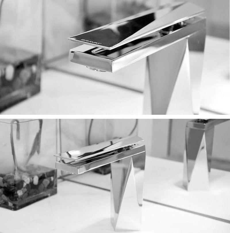 Bravat Diamond F118102C-ENG смеситель для раковины хром 25 мм