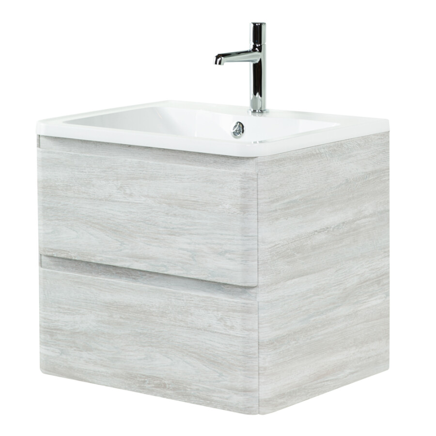 BelBagno ALBANO-600-2C-SO-RVB Тумба подвесная с раковиной