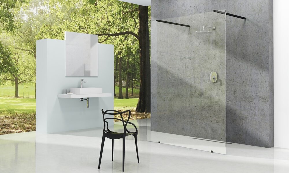 Ravak Walk-In Free 1400 x 2000 Неподвижная стенка Bright Alu+Transparent GW9FM0C00Z1