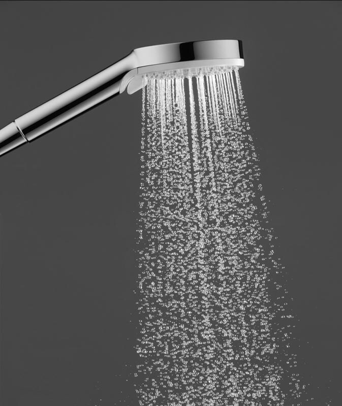 Hansgrohe Crometta Душевой набор Vario с держателем и шлангом 125 см хром-белый матовый 26691400