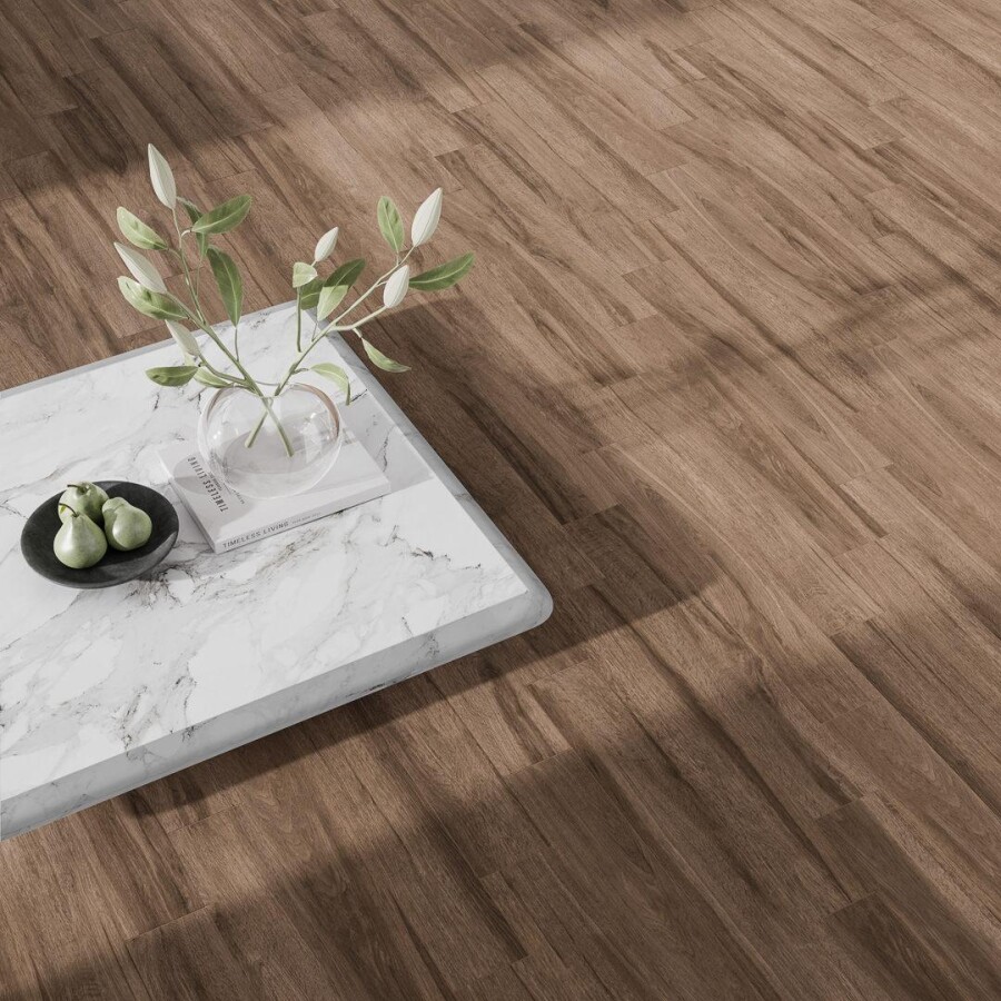 Керамический гранит Kerama Marazzi Прованс Лавр бежевый тёмный матовый обрезной 13x80x0,9 KM1380G0021R