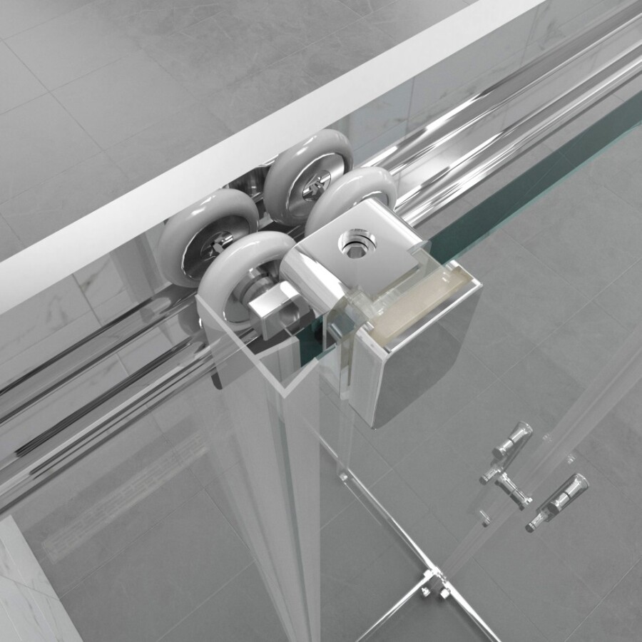 Душевое Ограждение Triton pro Фикс-Хром-Вельвет 90х90 Щ0000077107