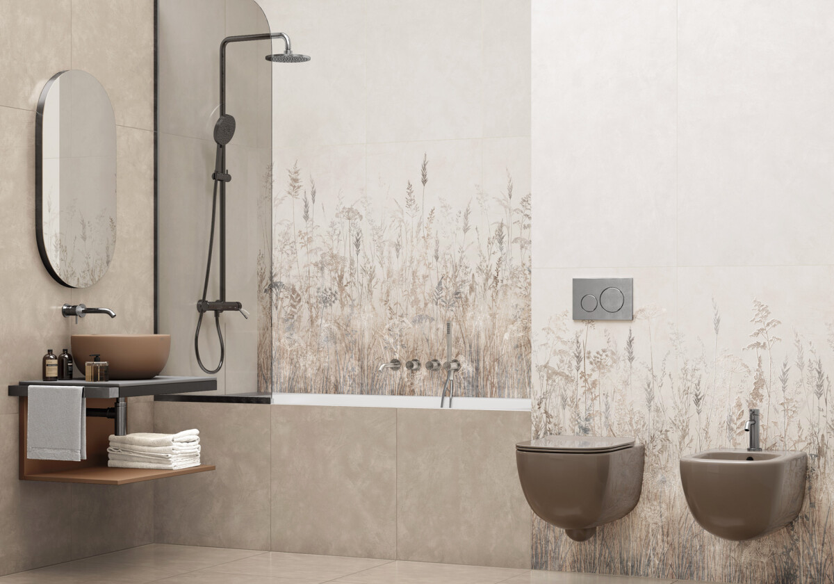 Artkera Group Alma Ceramica Флора / Flora Керамогранит 600 x 1200 x 8.5 GFU60120FLO00L