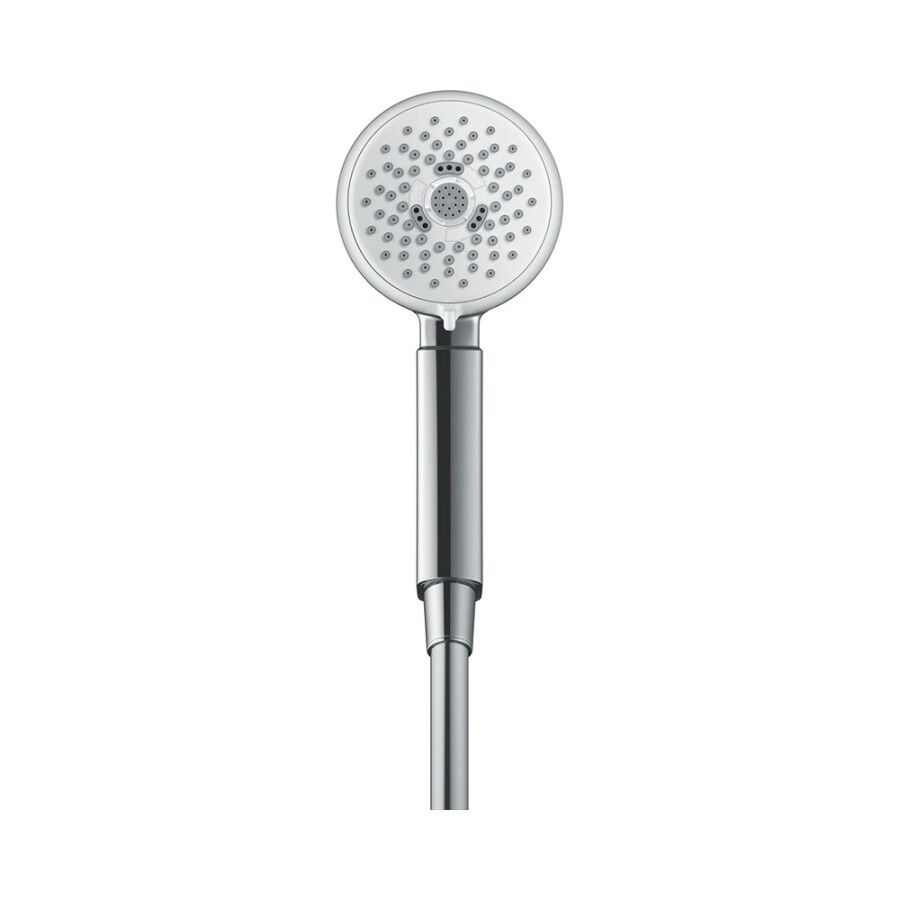 Hansgrohe Crometta 100 Multi ручной душ хром-белый матовый 26823400