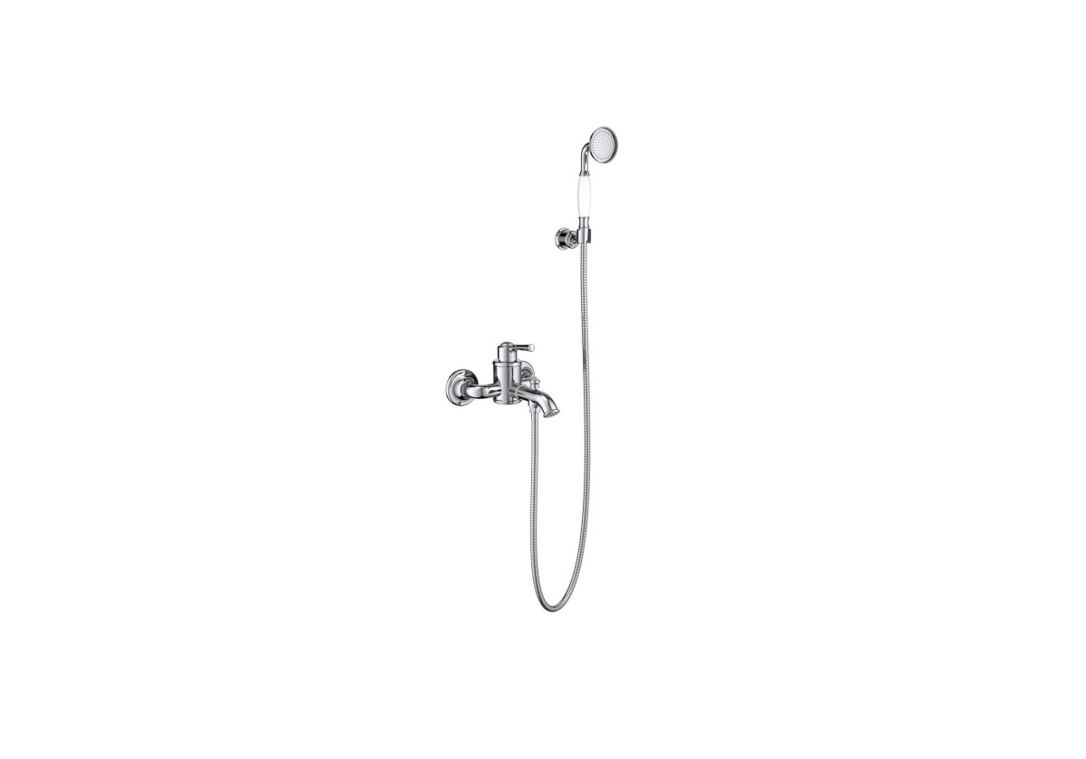 Aquatek Классик Смеситель для ванны с душевым гарнитуром AQ1549CR
