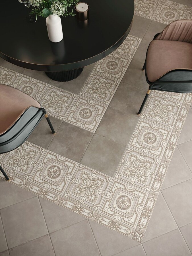 Kerama Marazzi Пьяцца 3453 керамогранит серый матовый 30.2*30.2