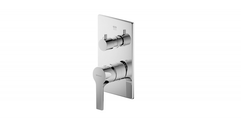 Bravat Prolate P69218CP-3-ENG встраиваемый смеситель 3-функц. цвет хром