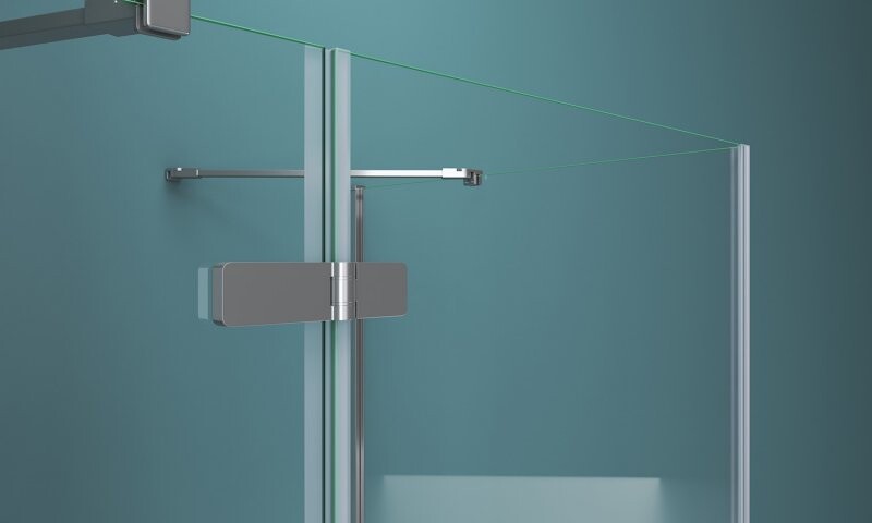 BelBagno душевое ограждение KRAFT-AH-12-120/100-C-Cr-L 120х100х195