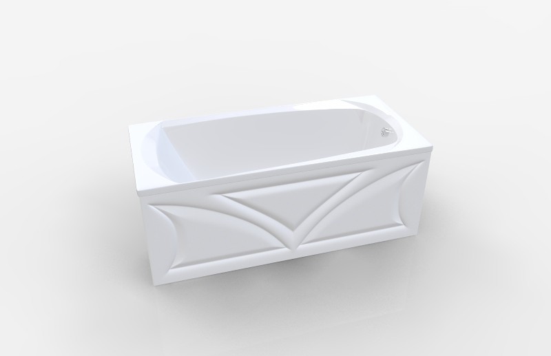 1 Marka Elegance 160*70 ванна акриловая прямоугольная 01эл1670