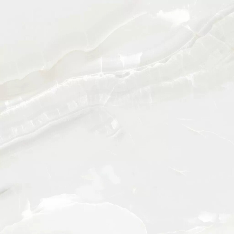 Керамогранит 6060SWX00P LCM Snow Onyx Полированный 600 x 600 x 8 мм.
