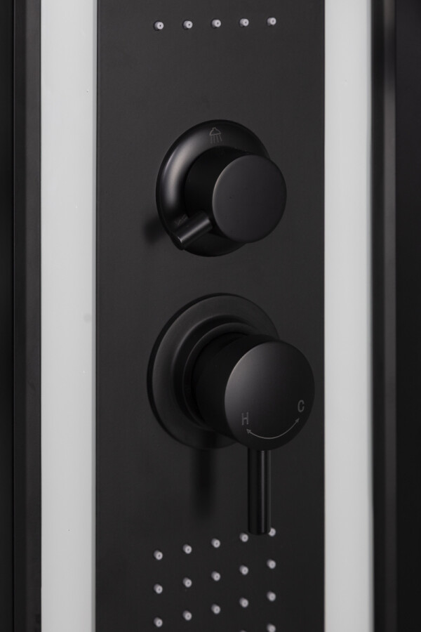 Niagara NG 6902-01GD Black Душевая кабина 100x100 69020134GDBLACK