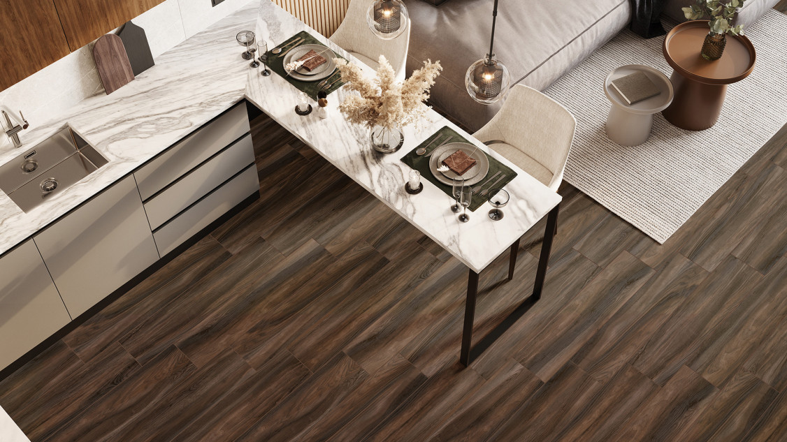 Alma Ceramica Ironwood керамогранит 20х90 см GFA92IRW04R