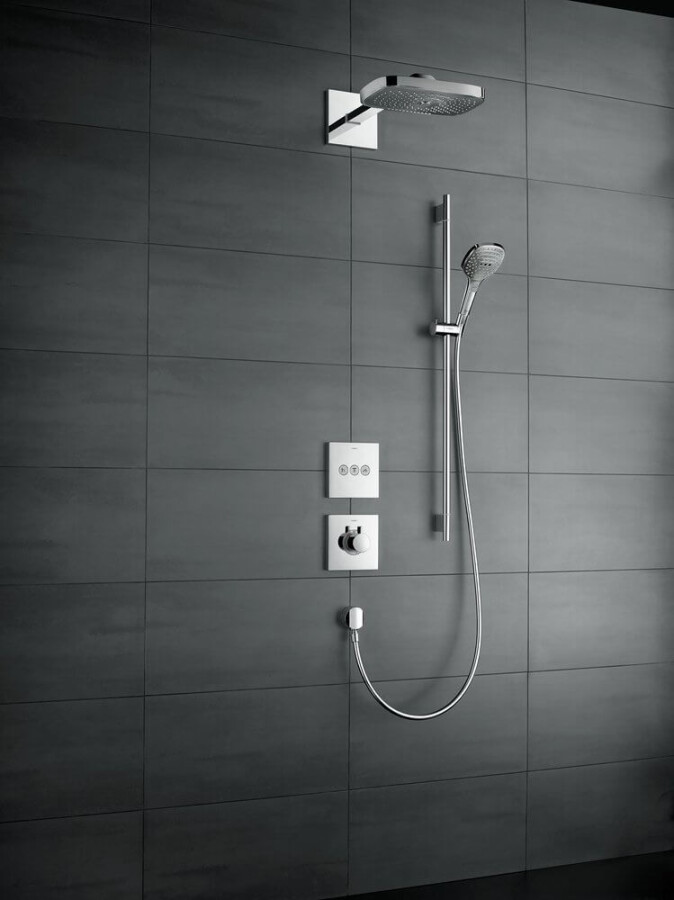 Hansgrohe Raindance Select E Верхний душ 300 3jet с держателем хром 26468000