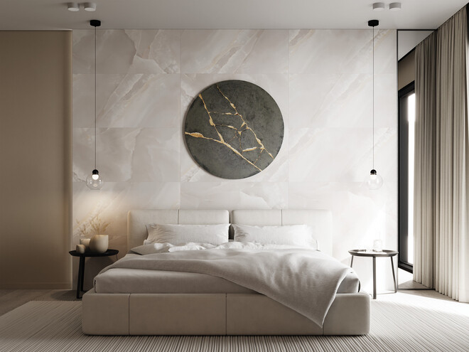 Керамогранит Cersanit Onio полированный серый ректификат 60x120 A17421