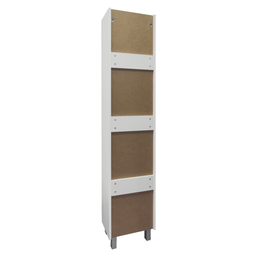 Напольная шкаф-колонна для ванной комнаты Comforty Валдай-40Н белая матовая 00-00020473