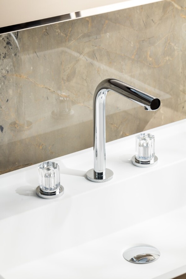 Смеситель для раковины на 3отв. Boheme Elegante Хром 152-CR-EL