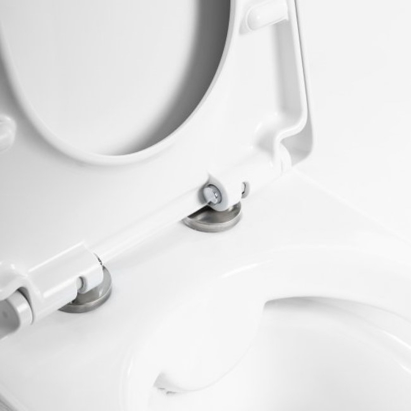 BelBagno Ancona унитаз подвесной безободковый BB1224CHR-SM