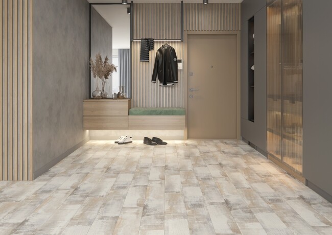 Керамогранит Cersanit Northwood белый 18,5x59,8 NW4M052