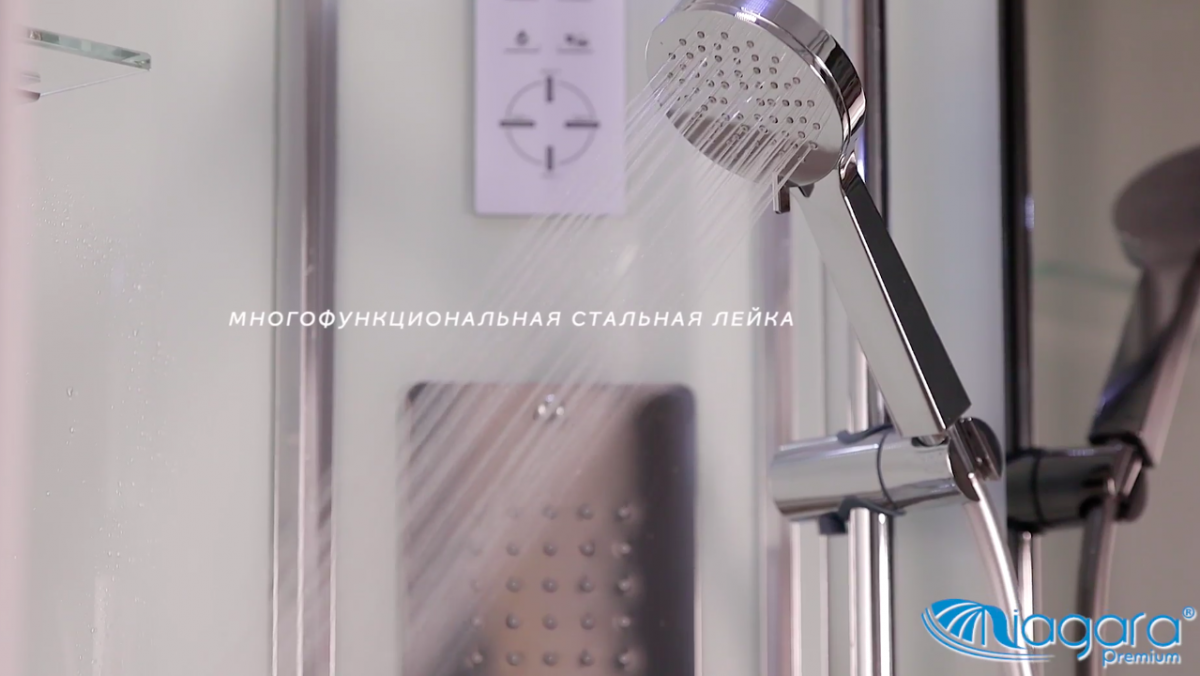 Niagara NG 6002-01D Душевая кабина 100x100 Бессиликоновая сборка 60020114D