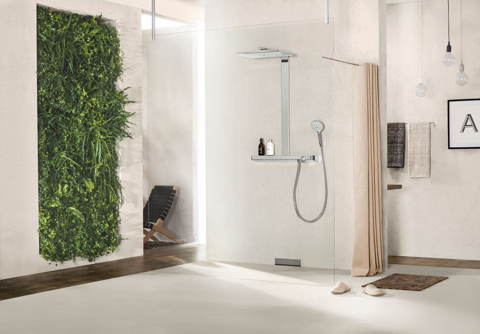 Hansgrohe Rainmaker Select Showerpipe 460 3jet Душевая система с термостатом хром 27106400
