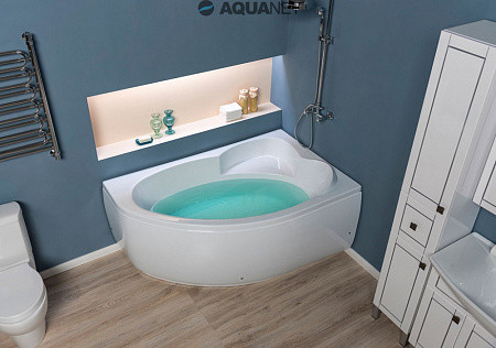 Aquanet Sarezo 160*100 ванная акриловая ассиметричная R