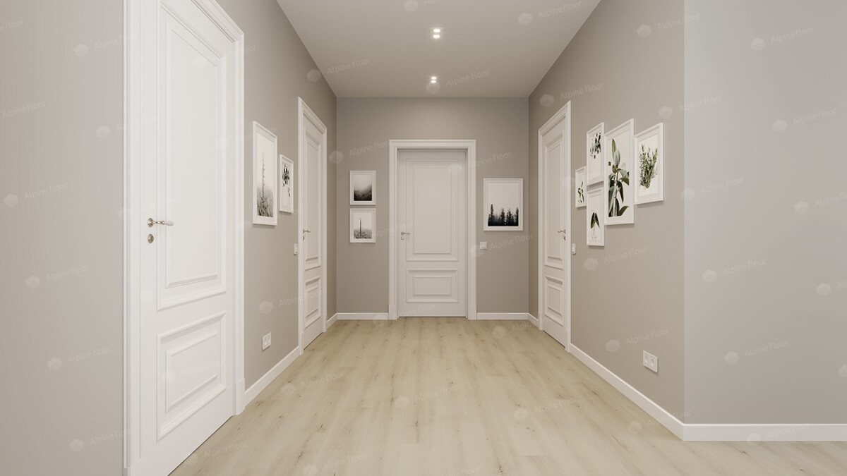 Alpine Floor Solo Plus SPC ламинат Ададжио ЕСО 14-401-R 1220 х 183 х 4.0 mm