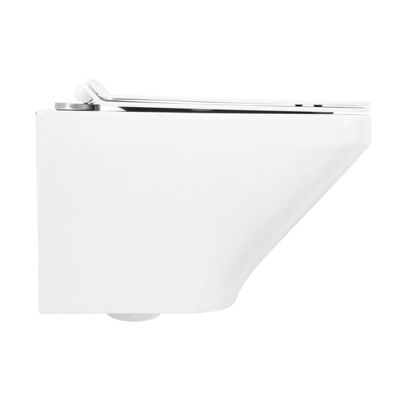 BelBagno Sela унитаз подвесной безободковый белый BB3201CHR
