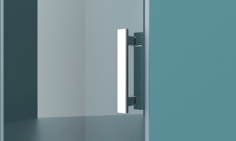 BelBagno душевая дверь KRAFT-B-12-60/40-C-Cr-L 100х195