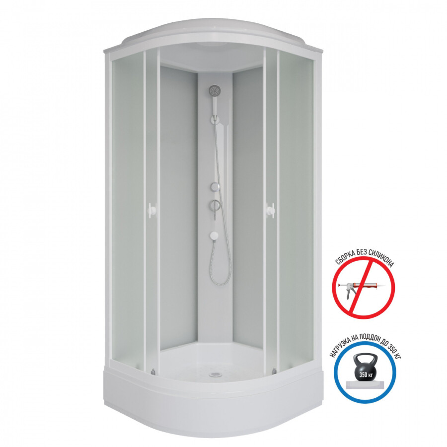 Niagara Promo Душевая кабина 80x80 Тропический душ P80/26/MT
