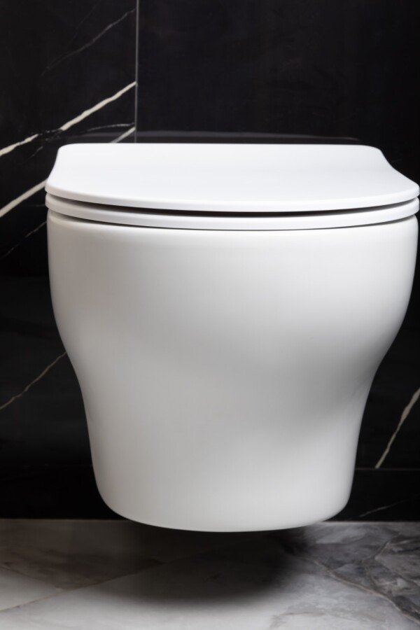 Унитаз подвесной Boheme Fiore Белый матовый c крышкой, Торнадо 978-SET-MW